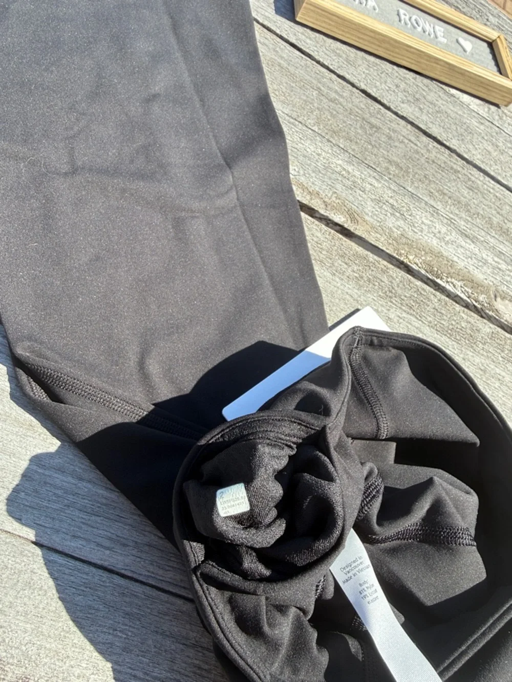 Lululemon Groove Super-High-Rise Flared Pant Nulu Black size 2 NWT‎